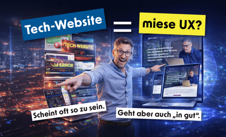UX und B2B-Website: Ein Gegensatz?