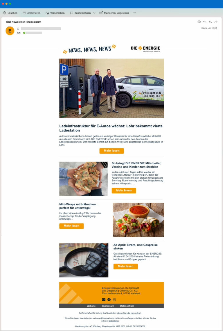 Newsletter & E-Mail Signaturen