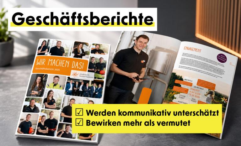 Geschäftsbericht: Viel mehr als einige Zahlen