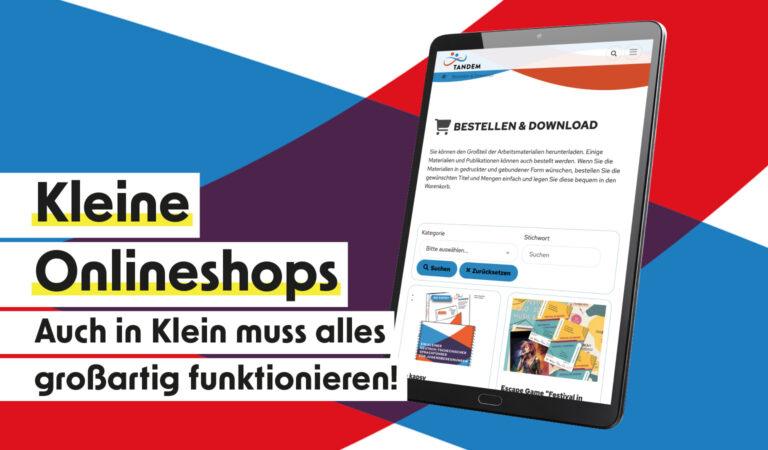 Kleiner Onlineshop mit großer Performance