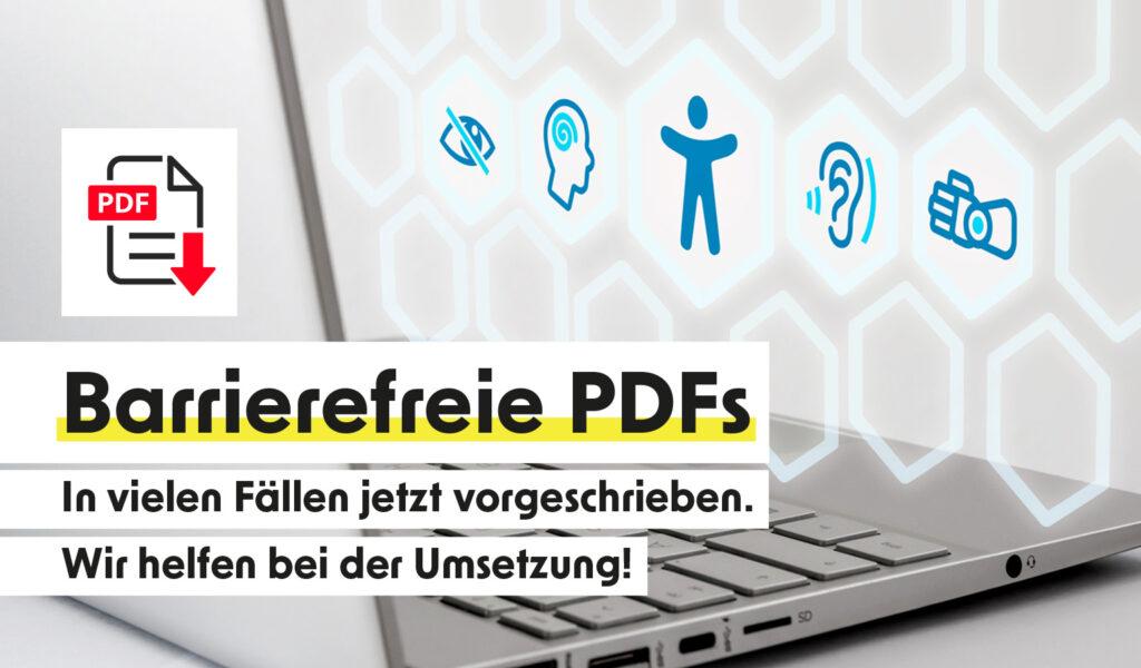 PDFs müssen vielfach barrierefrei sein