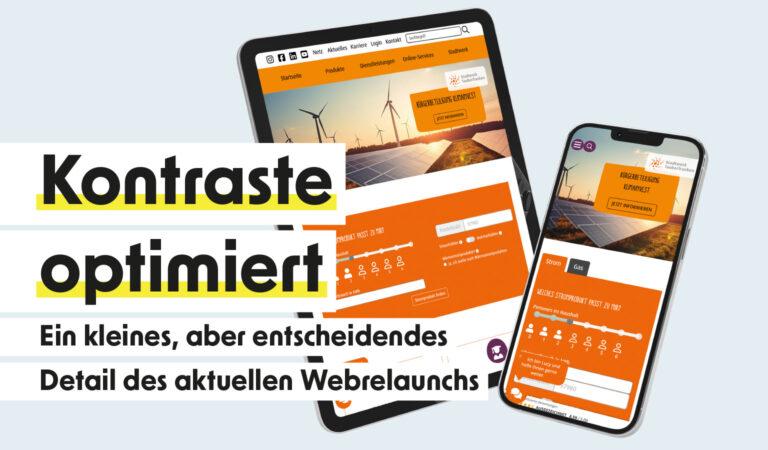 Websitekontraste optimieren: Wichtig für UX