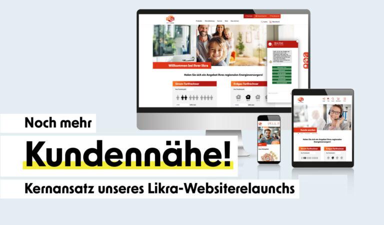 Websiterelaunch für mehr digitale Nähe!