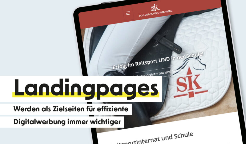 Landingpages optimal aufbauen und nutzen