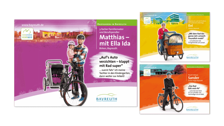 Fahrrad-Imagekampagne