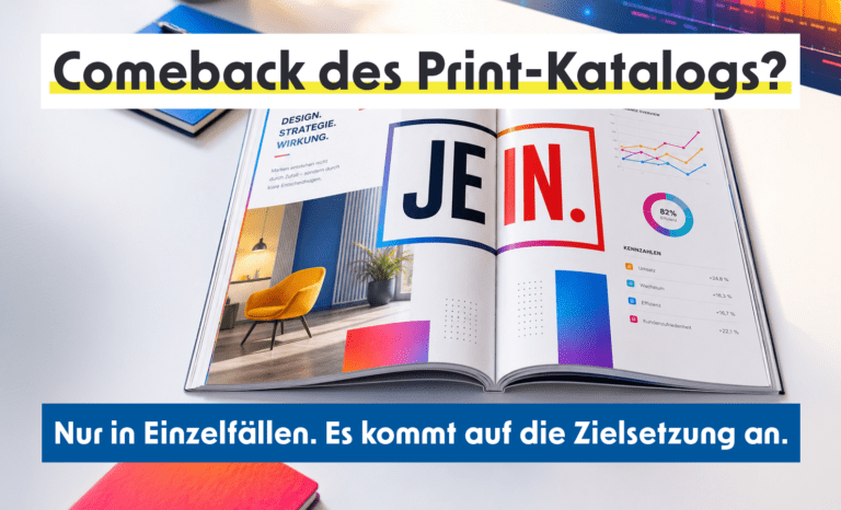 Kommt jetzt das Comeback des gedruckten Katalogs?