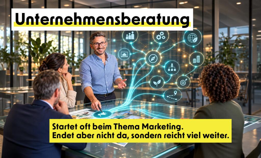 Agentur oder Unternehmensberatung? Beides.